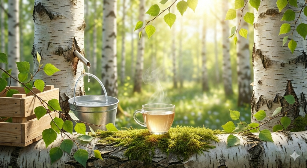 信州産白樺樹液 - 天然の健康飲料として人気